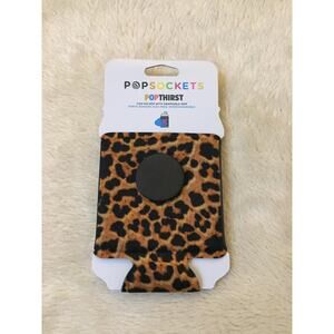 PopThirst Can Holder - Leopard Prowl